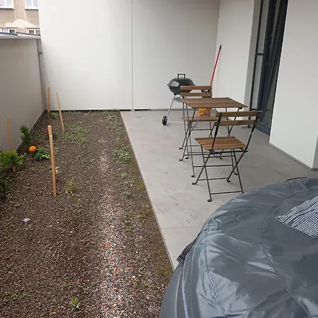 Nový S Terasou, Soukromé Parkování Apartmán *